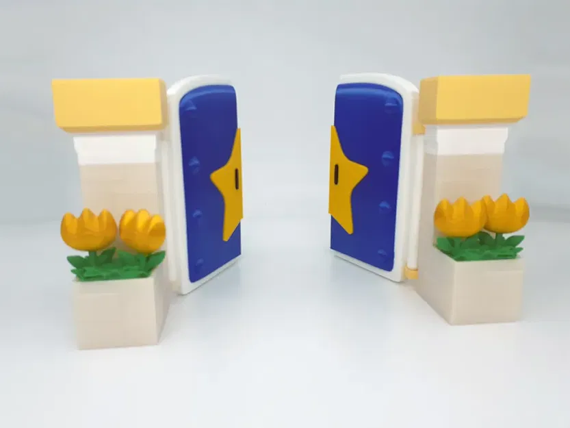 Cửa Sao từ lâu đài công chúa trong Paper Mario 64 - Image 2