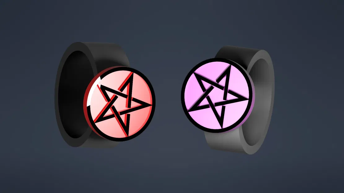 Nhẫn với ngôi sao ngũ giác - Image 1