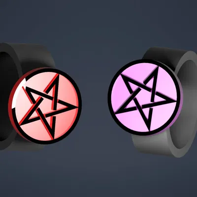 Nhẫn với ngôi sao ngũ giác