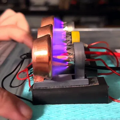 Thiết kế động cơ ion tạo gió ion hiệu quả