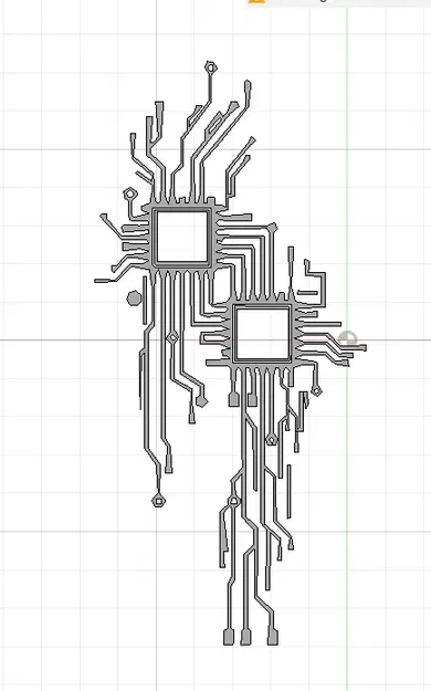 Trang trí mạch in cho vỏ máy in 3D phiên bản 2 - Image 1