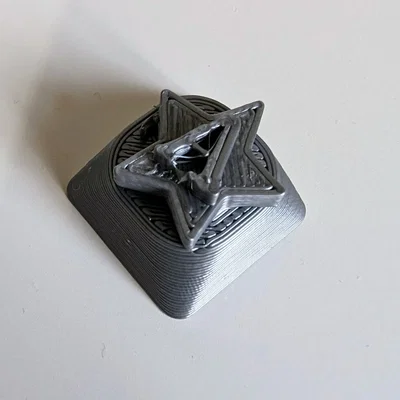 Keycab với ngôi sao trang trí cho chìa khóa