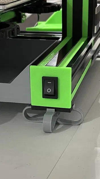 Công tắc rocker cho nắp đuôi máy in Ender 3 Pro 4040 - Image 1