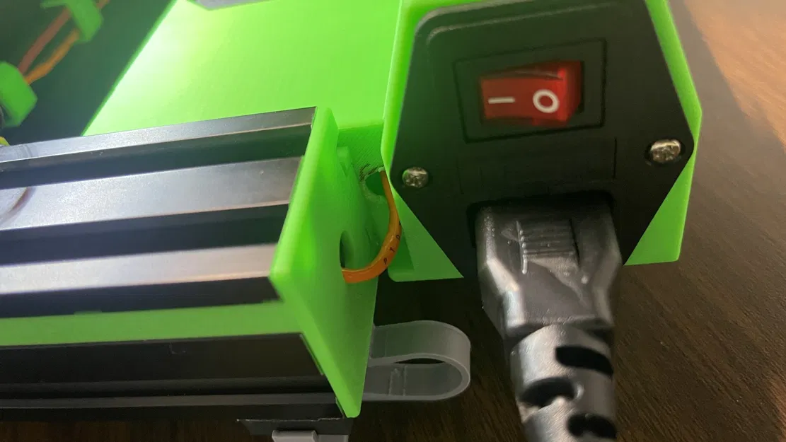 Công tắc rocker cho nắp đuôi máy in Ender 3 Pro 4040 - Image 3