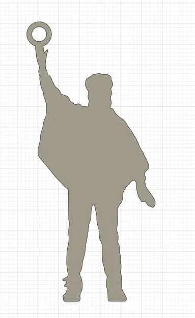 **Móc khóa hình bóng Ringo Beatles làm từ TPU-95A** - Image 3