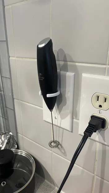 Giá đỡ tường cho máy tạo bọt sữa điện tử - Image 1