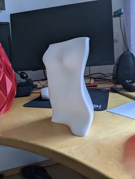 Tượng điêu khắc thân phụ nữ trong bình nghệ thuật - Image 4