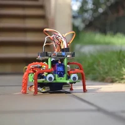 Robot Doodle - Robot hexapod đơn giản và thú vị