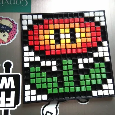 Đồ chơi bàn Voxel Matrix in 3D cho sáng tạo retro của bạn