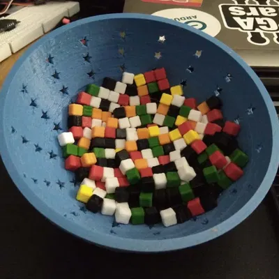 Đồ chơi bàn Voxel Matrix in 3D cho sáng tạo retro của bạn