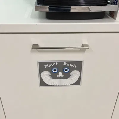 Bảng và bát trong bộ sưu tập văn phòng Hinweise Teil 5 von 6