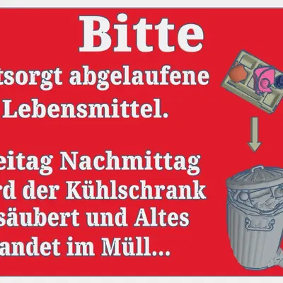 Bảng chỉ dẫn văn phòng mẫu 4: Tủ lạnh
