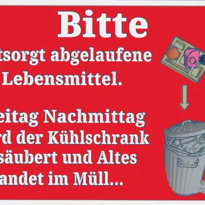 Bảng chỉ dẫn văn phòng mẫu 4: Tủ lạnh