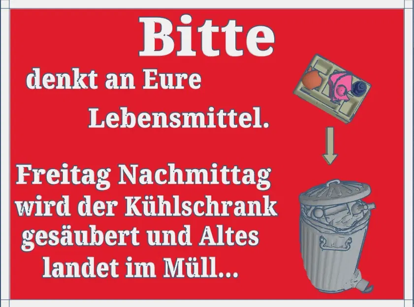 Bảng chỉ dẫn văn phòng mẫu 4: Tủ lạnh - Image 6