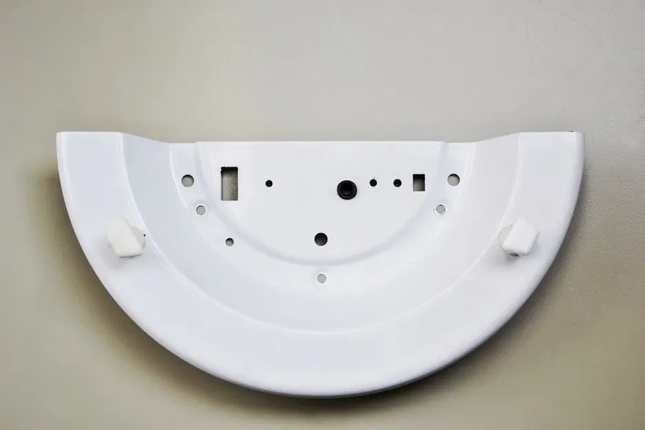 Giá đỡ đèn tường hình bán nguyệt - Image 4