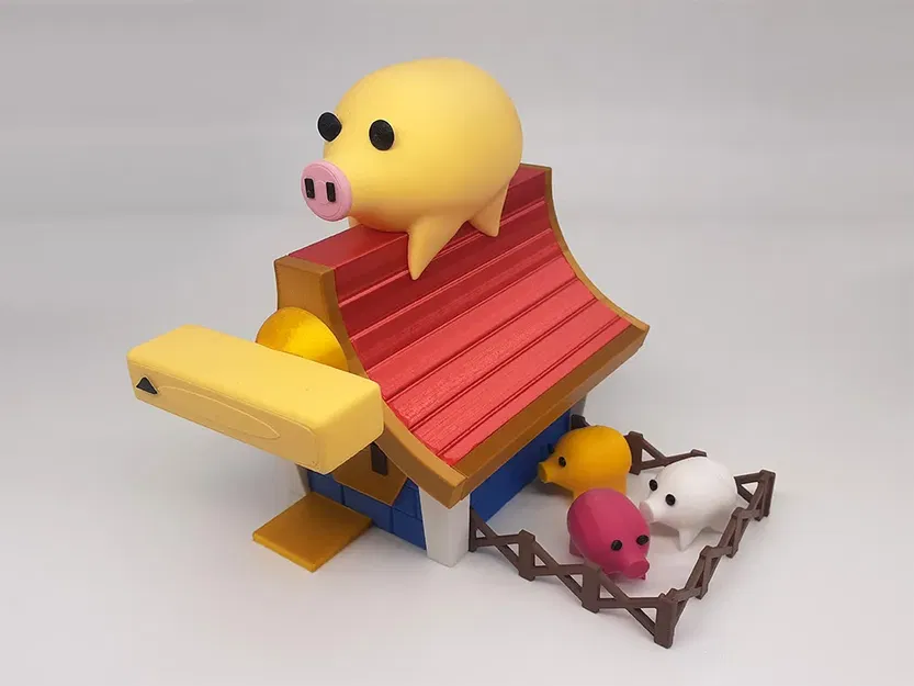 Nhà mini Lil Oinks từ Paper Mario 64 - Image 1