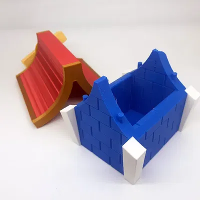 Nhà mini Lil Oinks từ Paper Mario 64