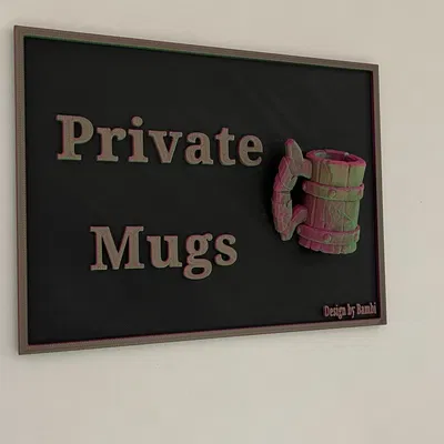 Dòng cốc riêng tư cho biển thông tin văn phòng