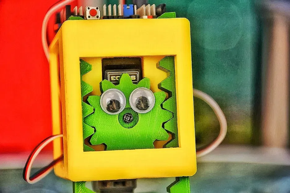 Robot Randofo điều khiển bằng Arduino và Futaba 3003 - Image 4