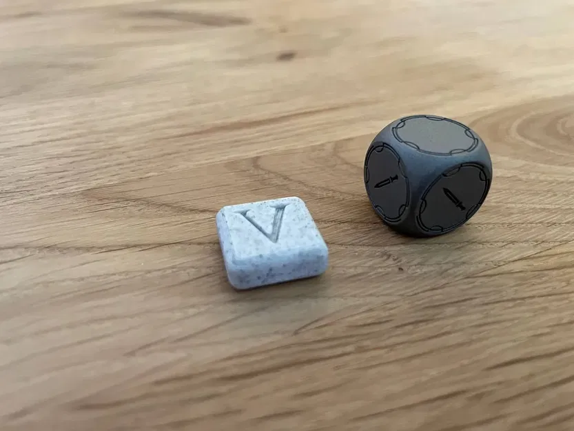 Giá đỡ xúc xắc hợp kim Hoplomachus - Image 3