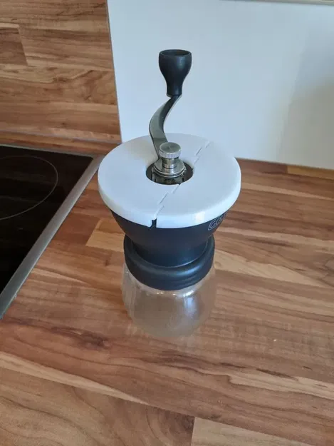 Nắp máy xay cà phê Hario in tại chỗ - Image 2