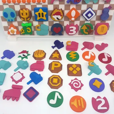 Bộ sưu tập huy hiệu từ Paper Mario phiên bản n64