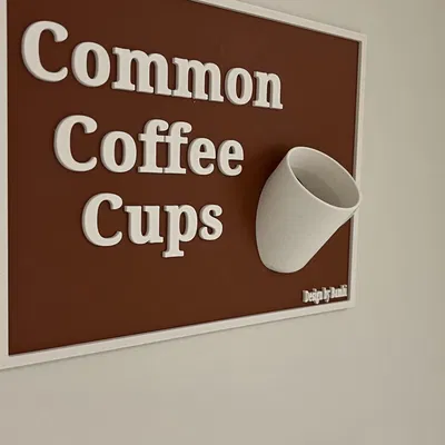 Biểu tượng thông tin văn phòng về cốc cà phê thông dụng