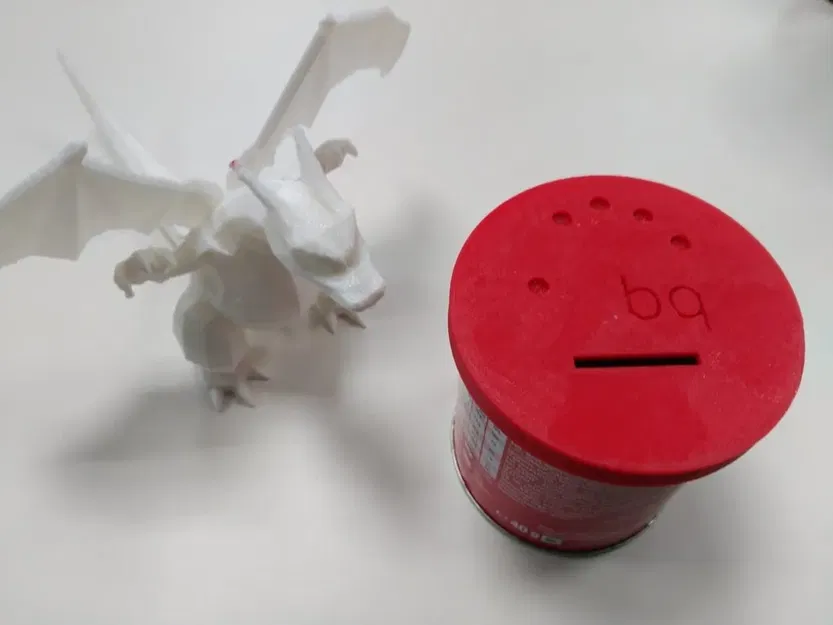 Hộp tiền từ lon Pringles tái chế - Image 1