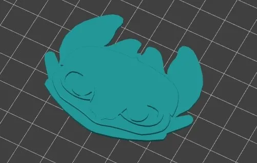 Móc khóa Rồng Toothless phong cách Nightfury - Image 2