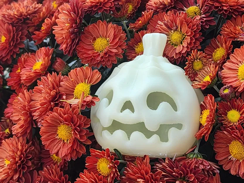 Đèn bí ngô Halloween với thân cây tùy chỉnh có thể thay đổi - Image 4