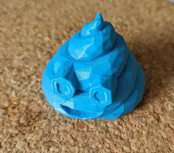 Biểu tượng phân - Thiết kế Low Poly - Image 1