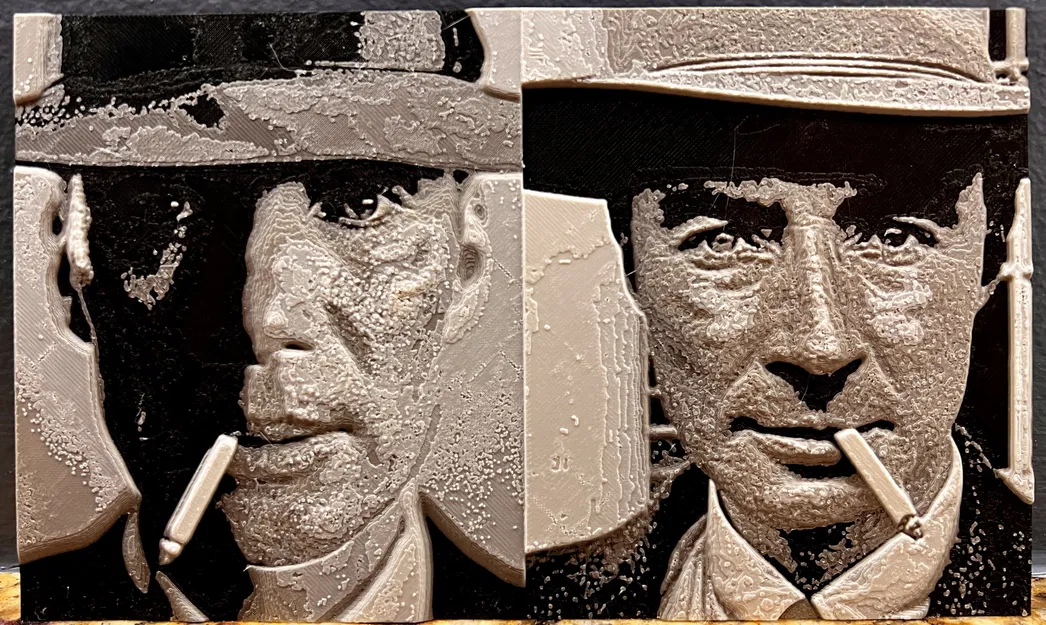 Cillian Murphy trong vai Robert Oppenheimer với phong cách HueForge - Image 1