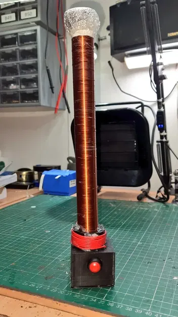 Giá đỡ cuộn Tesla cho máy phát Slayer - Image 1