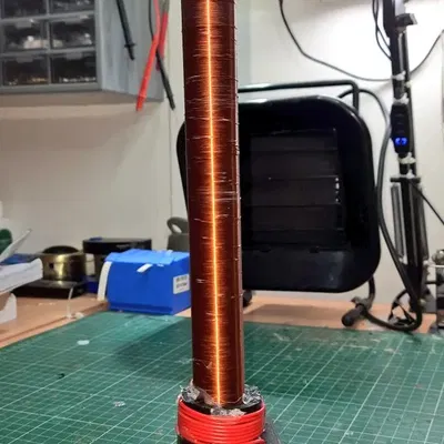 Giá đỡ cuộn Tesla cho máy phát Slayer