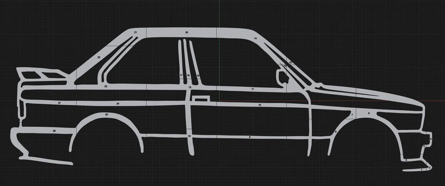 Nghệ thuật treo tường BMW E30 độc đáo và ấn tượng - Image 3