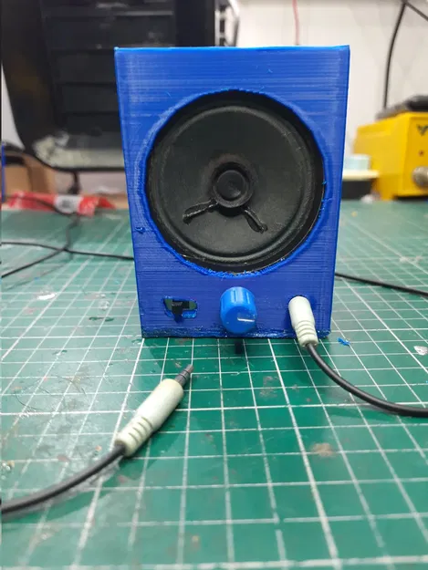 Loa retro in 3D sử dụng chip khuếch đại PAM8403 - Image 3