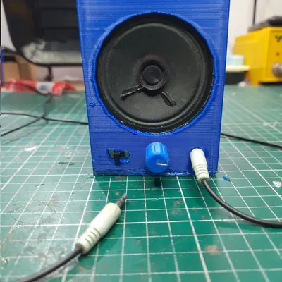 Loa retro in 3D sử dụng chip khuếch đại PAM8403