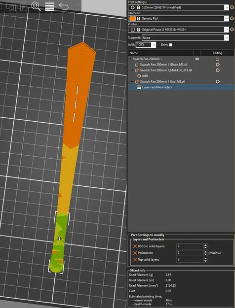 Quạt gấp làm mát từ mẫu filament - Image 7