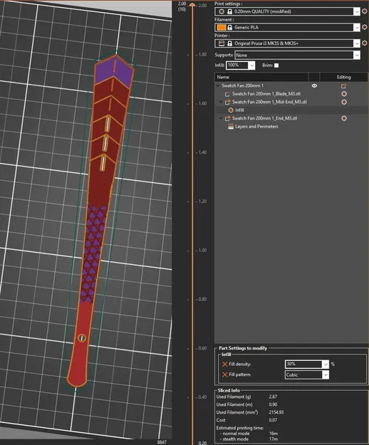 Quạt gấp làm mát từ mẫu filament - Image 8