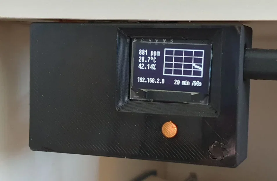 Vỏ cảm biến CO2 DIY dựa trên ESP32 và SCD40 - Image 2