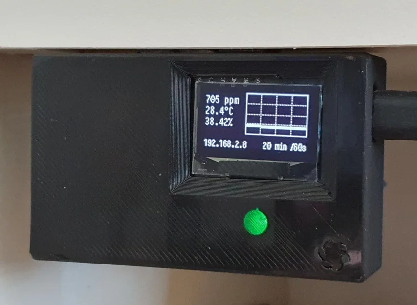 Vỏ cảm biến CO2 DIY dựa trên ESP32 và SCD40 - Image 3