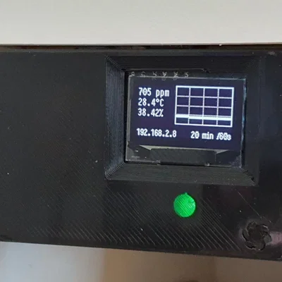 Vỏ cảm biến CO2 DIY dựa trên ESP32 và SCD40