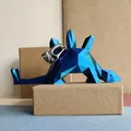 Giá đỡ nhẫn hình khủng long Stegosaurus phong cách Low Poly - Thumbnail 5