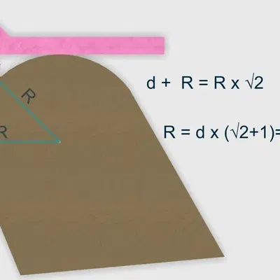 Thước đo bán kính cho Duka CA2