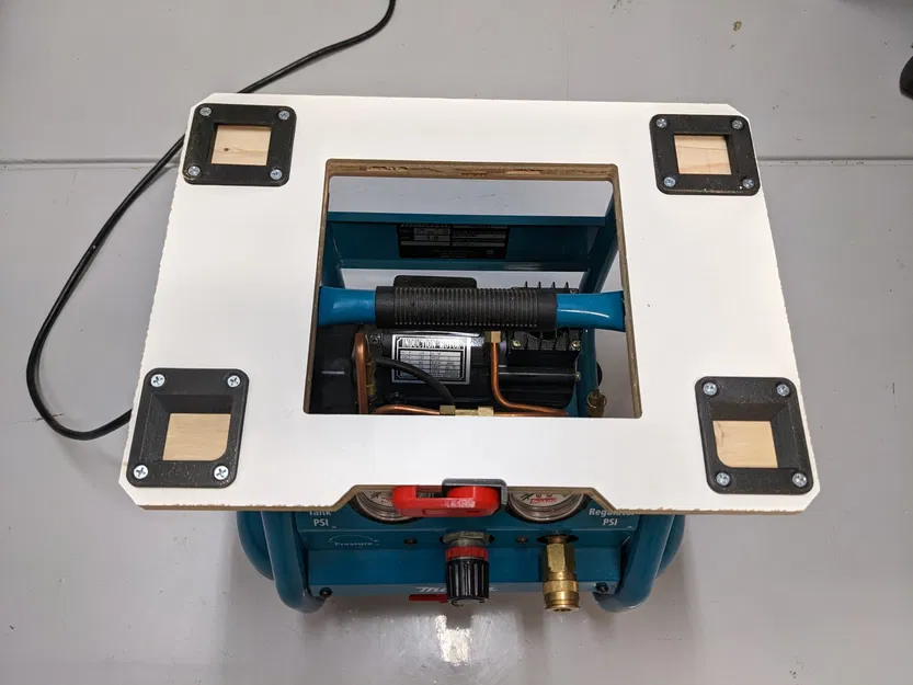 Bảng gắn kết cho máy nén khí Makita AC001 - Image 2