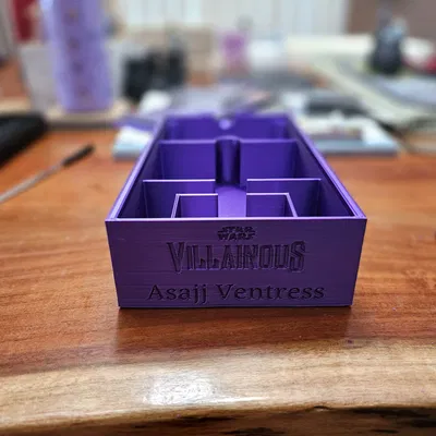 Hộp nhân vật Star Wars Villainous cho trò chơi bàn