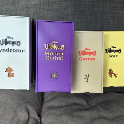 Hộp nhân vật phản diện cho các nhân vật Disney