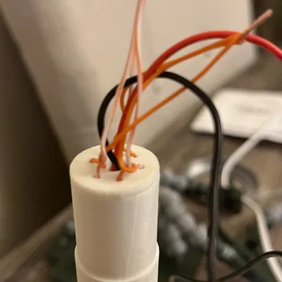 Tên lửa mặt trăng trang trí ánh sáng LED