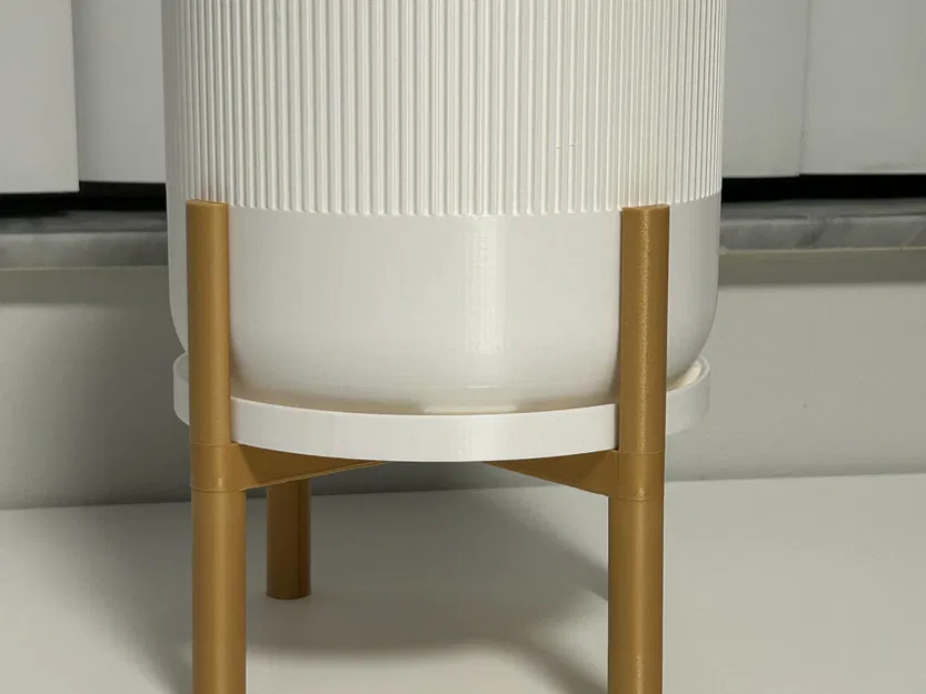 Giá đỡ chậu cây hiện đại 6 inch của Jordan Proctor Designs - Image 1