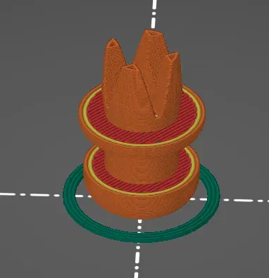 Chốt giữ bảng trong khoang hành lý Škoda Octavia thế hệ 1 - Image 3